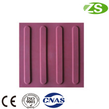 Hot Sale Road Tactile PVC Floor Rubber Tiles for Blind